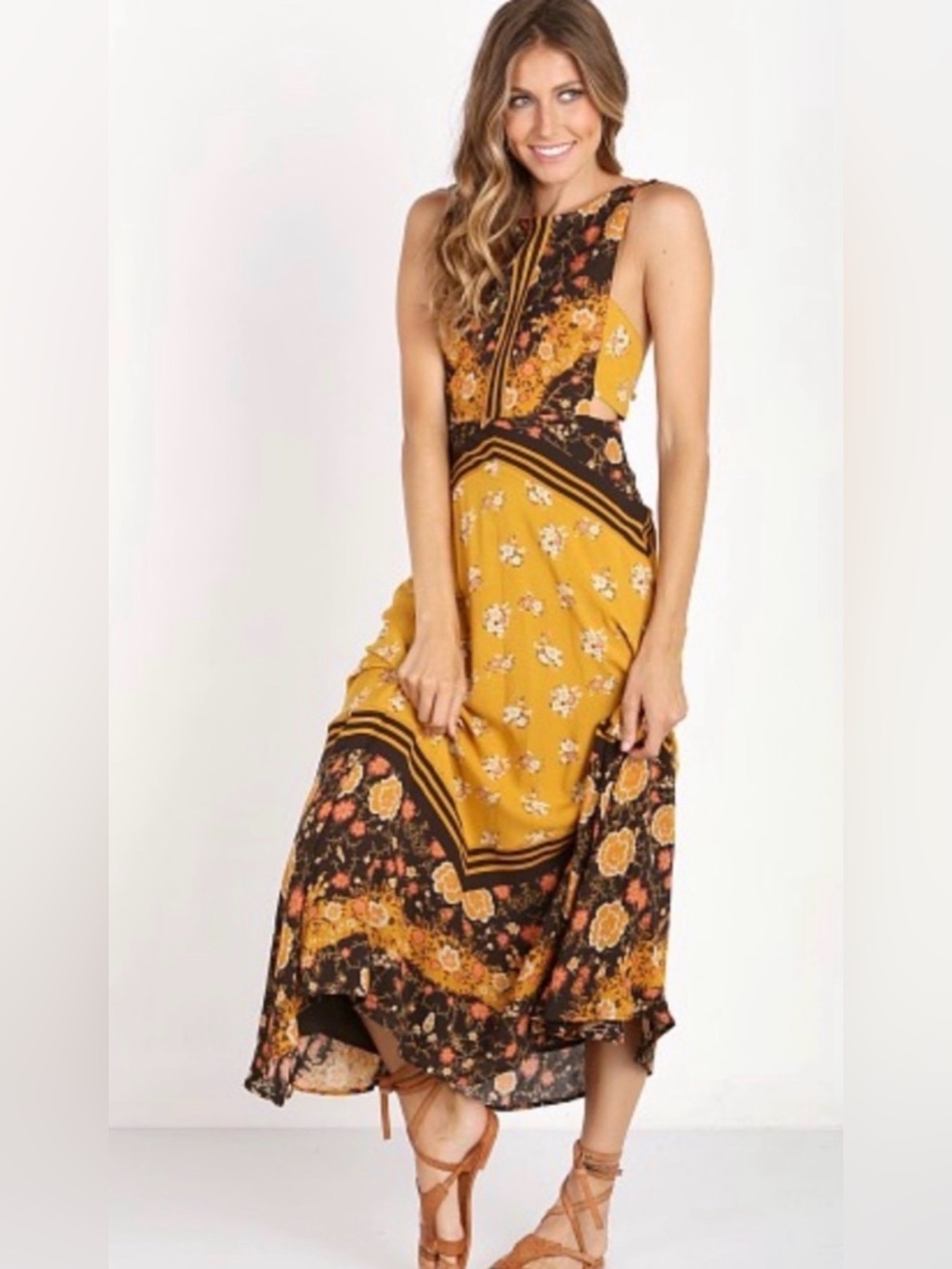Free People Sunrise Oblivion Dress Size 0